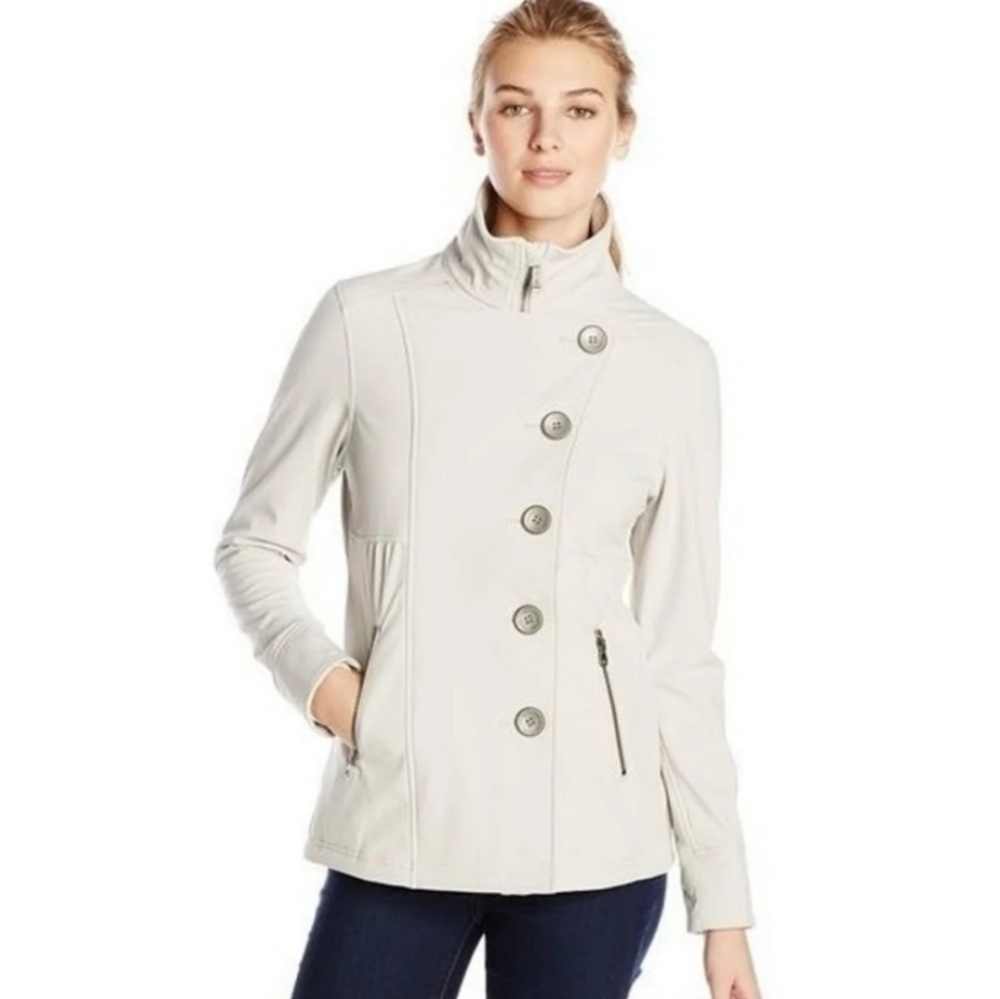 PrAna Martina Water Resistant Coat Sand Color sz S